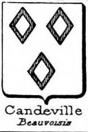 Candeville Coat of Arms / Family Crest 0