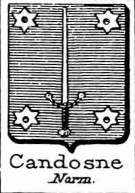 Candosne Coat of Arms / Family Crest 0