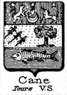 Cane Coat of Arms / Family Crest 0