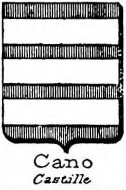 Cano Coat of Arms / Family Crest 1