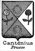 Cantenius Coat of Arms / Family Crest 0