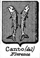 Canto Coat of Arms / Family Crest 0