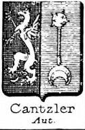 Cantzler Coat of Arms / Family Crest 2