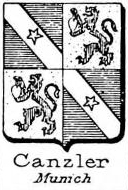 Canzler Coat of Arms / Family Crest 2