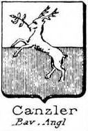 Canzler Coat of Arms / Family Crest 1