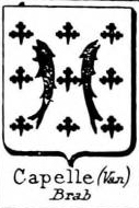 Capelle Coat of Arms / Family Crest 1
