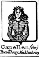 Capellen Coat of Arms / Family Crest 3