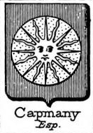 Capmany Coat of Arms / Family Crest 0