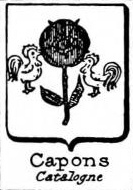 Capons Coat of Arms / Family Crest 0