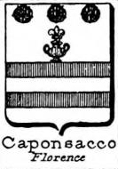 Caponsacco Coat of Arms / Family Crest 0