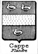 Cappe Coat of Arms / Family Crest 1