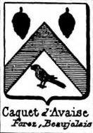 Caquet Coat of Arms / Family Crest 0