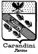 Carandini Coat of Arms / Family Crest 1