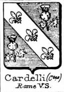 Cardelli Coat of Arms / Family Crest 2