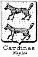 Cardines Coat of Arms / Family Crest 1