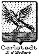 Carlstadt Coat of Arms / Family Crest 0