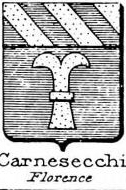 Carnesecchi Coat of Arms / Family Crest 0