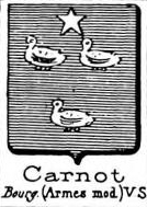 Carnot Coat of Arms / Family Crest 1