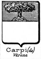 Carpi Coat of Arms / Family Crest 0
