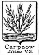 Carpzow Coat of Arms / Family Crest 0