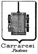 Carraresi Coat of Arms / Family Crest 0