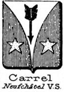 Carrel Coat of Arms / Family Crest 2