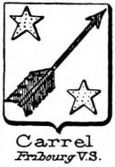 Carrel Coat of Arms / Family Crest 4