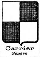 Carrier Coat of Arms / Family Crest 7