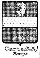 Carte Coat of Arms / Family Crest 0