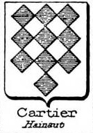 Cartier Coat of Arms / Family Crest 2