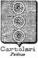 Cartolari Coat of Arms / Family Crest 1