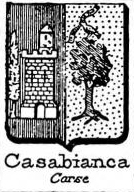 Casabianca Coat of Arms / Family Crest 0