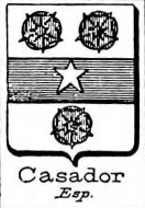 Casador Coat of Arms / Family Crest 1