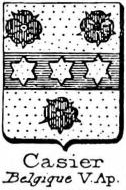 Casier Coat of Arms / Family Crest 2