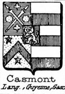 Casmont Coat of Arms / Family Crest 0