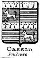 Cassan Coat of Arms / Family Crest 3