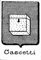 Cassetti Coat of Arms / Family Crest 0