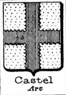 Castel Coat of Arms / Family Crest 1