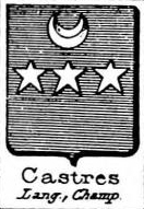 Castres Coat of Arms / Family Crest 1
