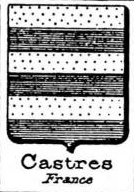 Castres Coat of Arms / Family Crest 0
