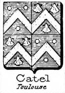 Catel Coat of Arms / Family Crest 1