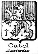 Catel Coat of Arms / Family Crest 2