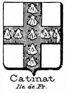 Catinat Coat of Arms / Family Crest 0