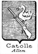Catolle Coat of Arms / Family Crest 0