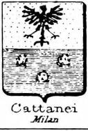 Cattanei Coat of Arms / Family Crest 2
