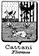 Cattani Coat of Arms / Family Crest 4