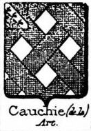 Cauchie Coat of Arms / Family Crest 1