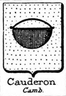 Cauderon Coat of Arms / Family Crest 0