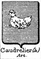 Caudrelier Coat of Arms / Family Crest 0