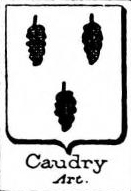Caudry Coat of Arms / Family Crest 0